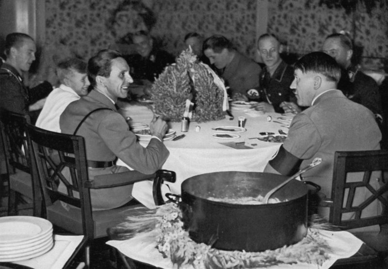 'Stew with the German Chancellor', 1936.