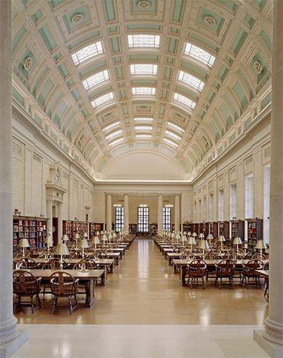 empty-Harvard-library
